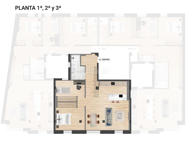 Foto 0d343a91-d358-4939-b743-f12eb1acb9b0. Piso obra nueva 11 exclusivas viviendas de lujo desde 176.000 en Avilés