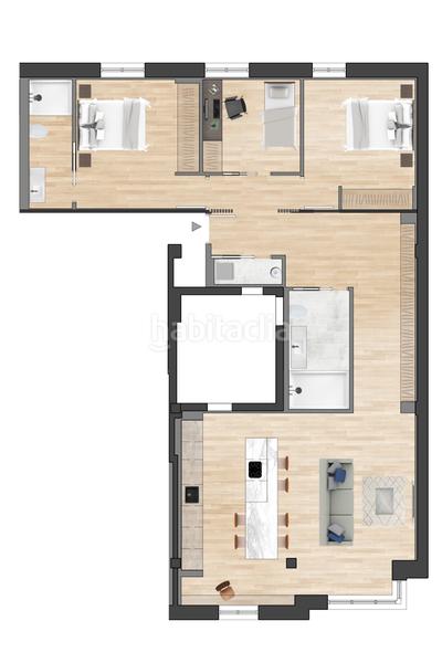 Foto dcdb0a6e-40f5-41b4-9440-ec16f777ce4a. Piso obra nueva 11 exclusivas viviendas de lujo desde 176.000 en Avilés