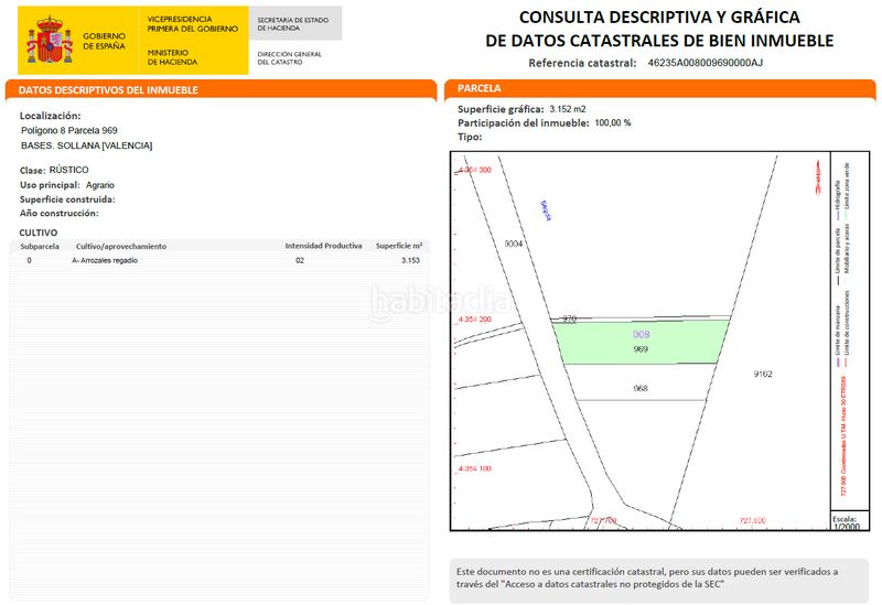 Foto 2cb1aa4c-a088-4421-a1ee-9af0dd1e3cf1. Finca rústica a polígono 8 a Sollana