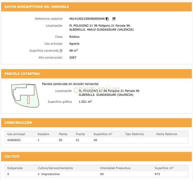 Foto 6814ea7b-9e3c-4730-acc1-154bb3851336. Finca rústica a poligono 22 a Guadassuar