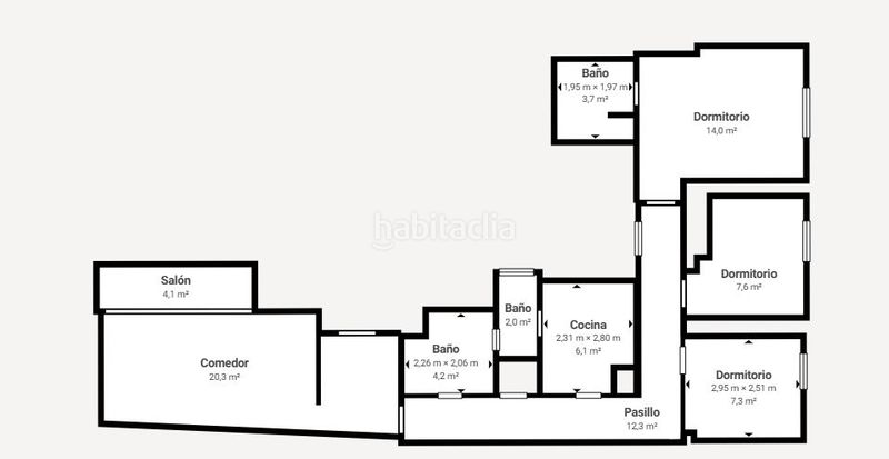 Piso en carrer pego excelente oportunidad de inversión en Valencia - Imagen 33