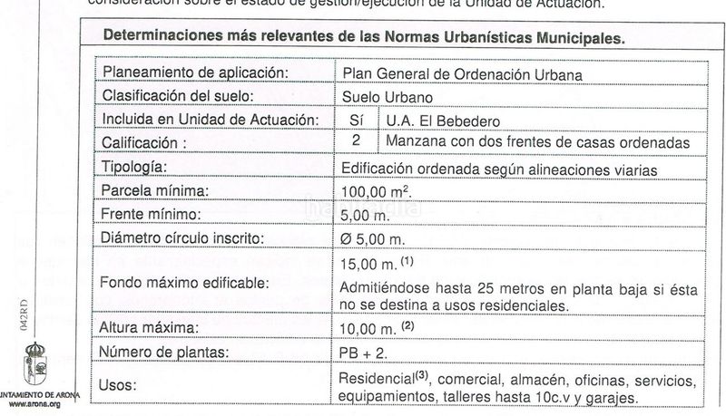 Foto 0d6dc3da-f3dc-473a-ad8e-46b572a9a46c. Terreny residencial a calle arkansas 14 a Buzanada Arona