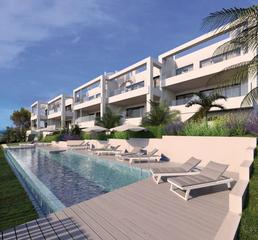 Etagenwohnung in Sant Joan de Labritja. Vivendas de construcción nueva con vistas al mar