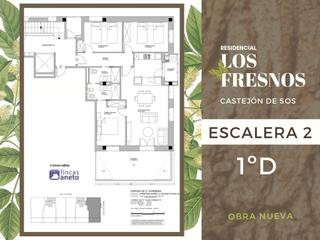 Apartament  N/a. Apto. 3 habitaciones con terraza en castejón de sos
