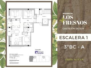 Apartament  N/a. Apto. 3 habitaciones con terraza en castejón de sos