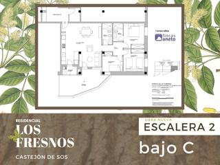 Apartament  N/a. Apto. 3 habitaciones con terraza en castejón de sos