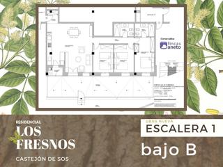 Apartament  N/a. Apto. 3 habitaciones con terraza y jardín en castejón de sos