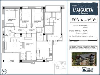 Apartament  N/a. Apartamento 3 habitaciones con terraza en benasque