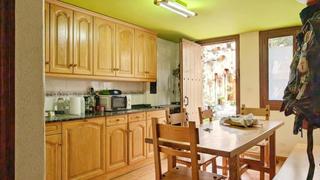 Apartament  Calle las teñas 20. Txoko merendero con cocina de leña