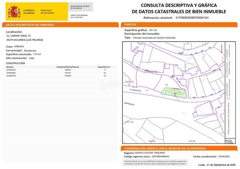 Foto fdc6d693-bf1e-4306-9cff-0915db0b98c8. Masia a camino camino real 47 a Agüimes - temisas Agüimes