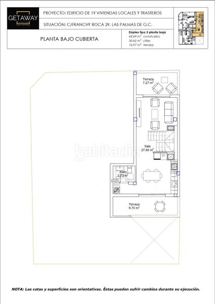 Foto 20711c84-c901-4ff1-9111-e2e11e4df5fe. Ático en calle bernardo de la torre 62 piso en venta cerca de las canteras en Palmas de Gran Canaria (Las)
