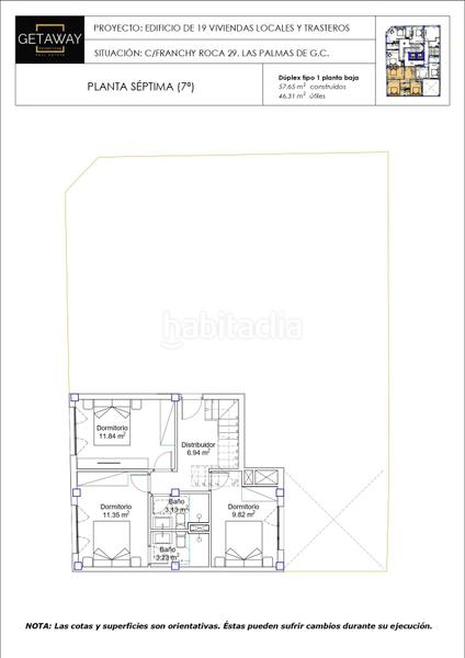 Foto a65a13ca-9702-4448-bee6-186e4b222eeb. Ático en calle bernardo de la torre 62 piso en venta cerca de las canteras en Palmas de Gran Canaria (Las)