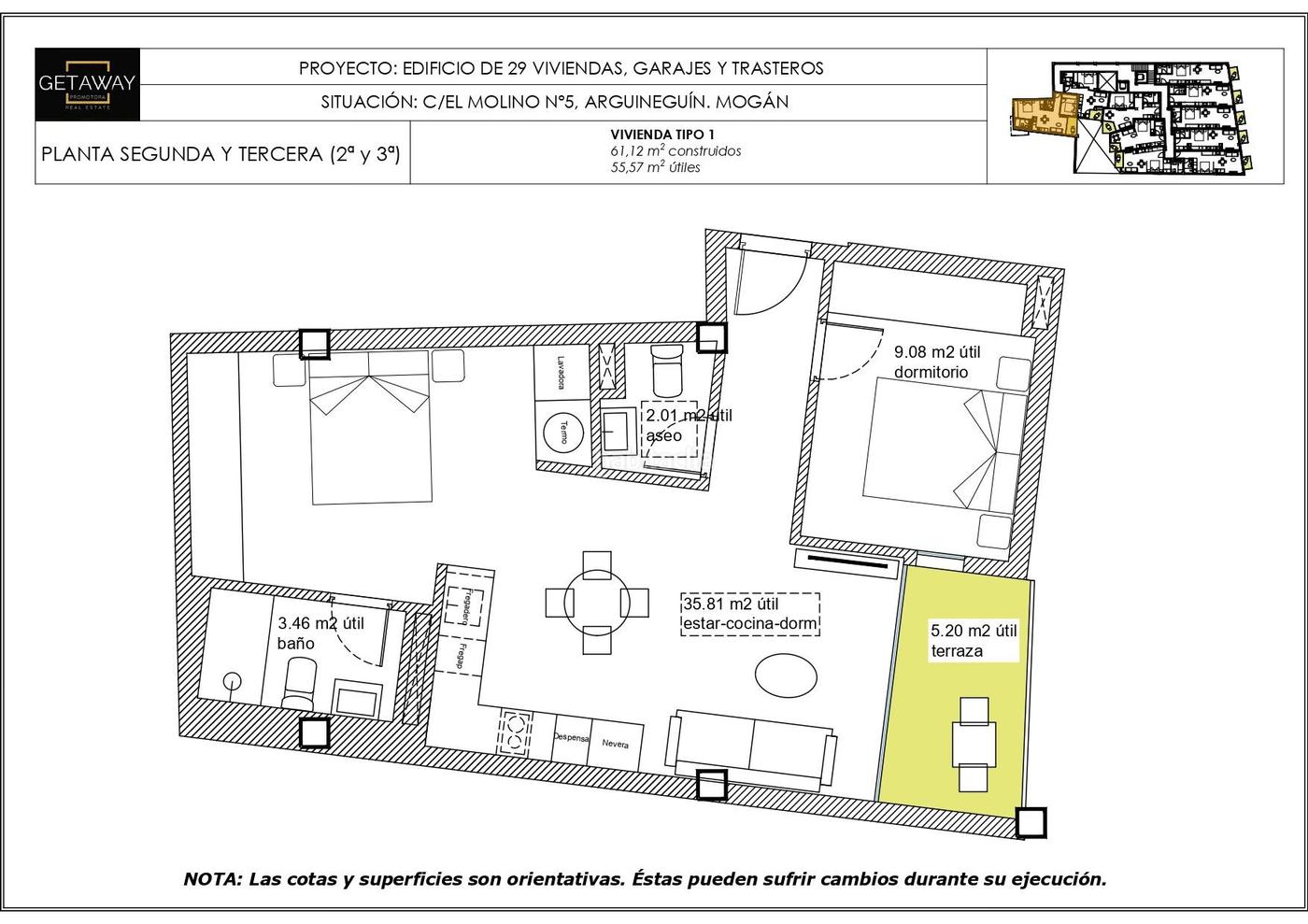 NUEVA PROMOCIN EN ARGUINEGUN  LA CARACOLA GETAWAY Mogn