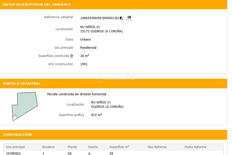 Foto a4c674b7-508e-46f9-a58d-1edd096fcd99. Terreny residencial a Perillo Oleiros