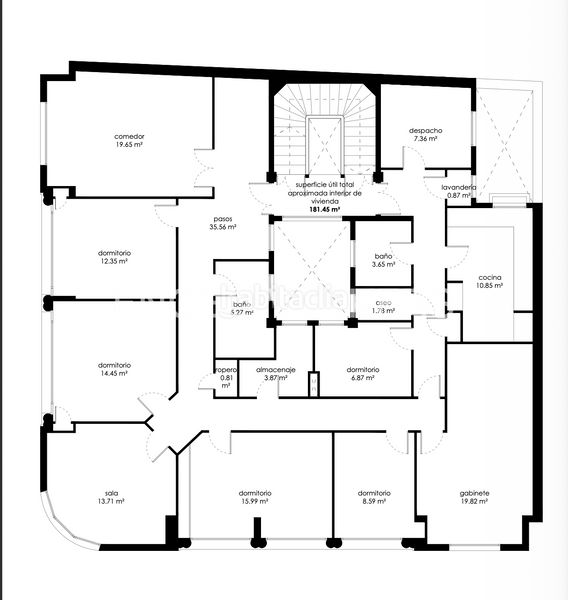 Foto a8afaee0-4745-4895-a760-2135cb1fa537. Àtic amb calefacció aparcament a Ensanche Coruña (A)