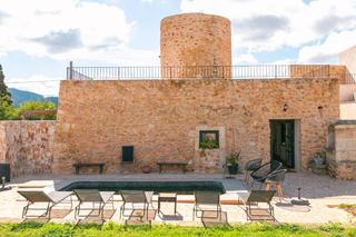 Maison à Felanitx Poble. Finca con molino en felanitx