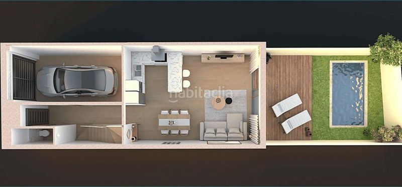 Foto 9c8a6c40-d3b0-4fc2-9a66-8f05de771091. Casa adossada amb aparcament piscina a Llubí