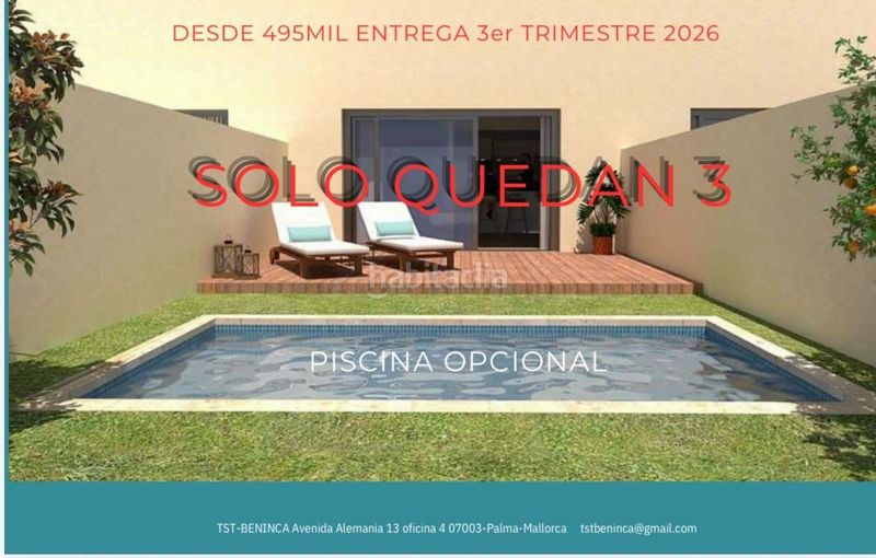 Foto f674e404-9c50-4347-ad5b-d8a2c3ce9427. Casa adossada amb calefacció aparcament piscina a Llubí