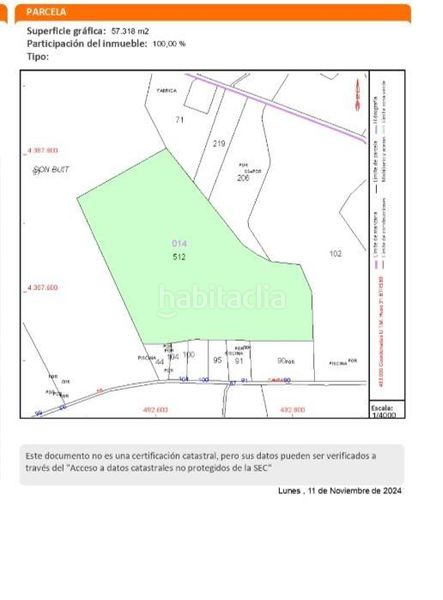 Foto 2144fed4-0777-46ed-bc7c-0fcbcd764063. Terreno residencial finca con proyecto 57.000 m2 en Sencelles