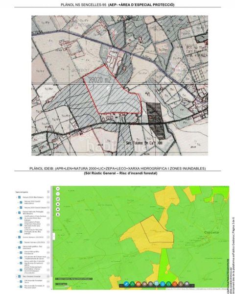 Foto c0c7ed84-8ed0-41d2-8729-488ca69af28d. Terreno residencial finca con proyecto 57.000 m2 en Sencelles