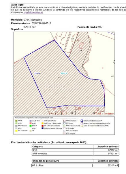 Foto c8adf31e-a301-4982-8071-85168263dbbb. Terreno residencial finca con proyecto 57.000 m2 en Sencelles