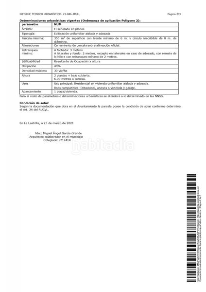 Foto 48b05320-aeb1-4faa-b481-4d641b8ff336. Terreny residencial a Lastrilla (La)