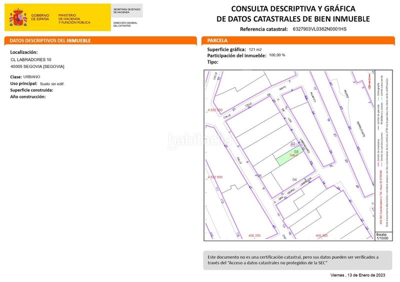 Foto c27fcde2-7d72-419c-87fa-6bd62b8aae19. Wohngrundstück in José Zorrilla - Padre Claret Segovia