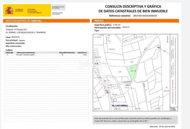 Foto fd5ba57f-a703-4122-b91b-0e1016fd06b5. Finca rústica a Palo Blanco Realejos (Los)