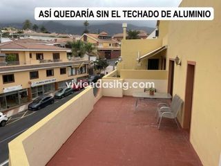 Dachwohnung in Calle media cuesta 8. Ático luminoso con terraza de 20 m² y vistas al mar en el toscal