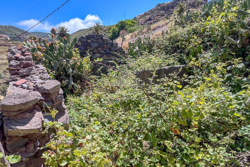 Foto f459f00c-7cdb-43d4-8fbf-38964d7fc301. Terreno residencial en calle las casitas parcela edificable con ruina en arure en Valle Gran Rey