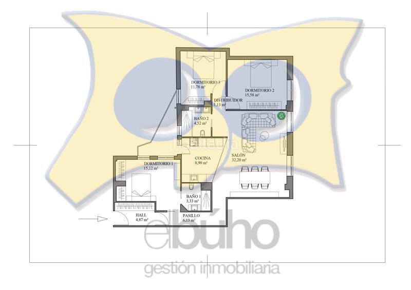 Foto a813ed52-e453-48ac-ba99-09e52bf50cc4. Appartement avec chauffage dans Centro Salamanca