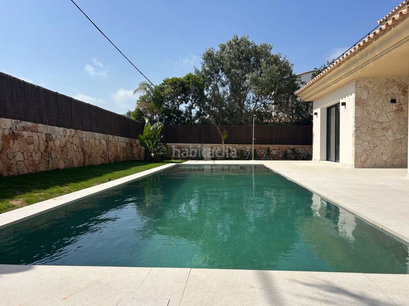 Foto c0a5cfda-7e58-4fe7-a0b2-33bb7f0f17fe. Xalet amb xemeneia piscina a Cala Llombards Santanyí