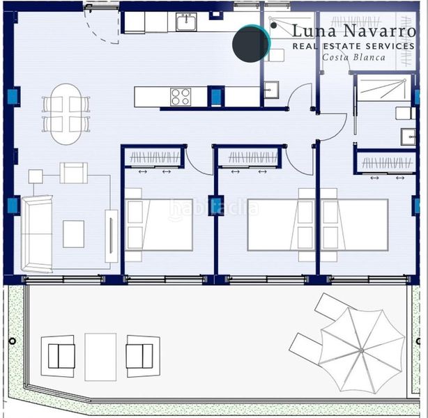 Foto 06888259-0afa-4050-8945-34d74a84fc19. Apartament amb calefacció aparcament piscina a L´Albir Alfàs del Pi (l´)