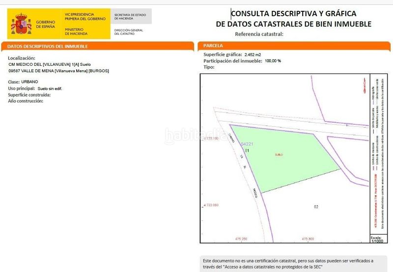 Foto 34ab82ca-5fff-4652-87cc-ee33d3d685c4. Terreny residencial a Valle de Mena