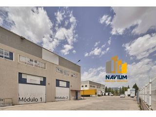 Location Bâtiment à usage industriel à La Garena. Navium alquila nave en 3 módulos en pi camporroso  alcalá