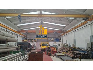 Fabrikhalle in Camarma de Esteruelas. Navium vende nave industrial con 3 puentes grúa en rentabilidad