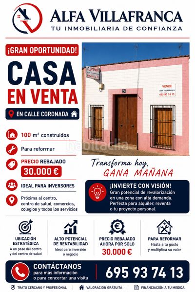 Foto 81cdc14e-b192-435e-8690-bcf6155b4e6b. Haus in calle castillejos 24 in Villafranca de los Barros