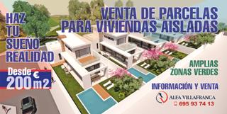 Terreny residencial a Carretera ribera del fresno 85e