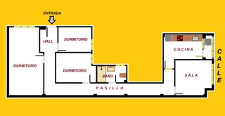 Pis  Calle de los cabrilleros. Venta piso lado parque cerillero