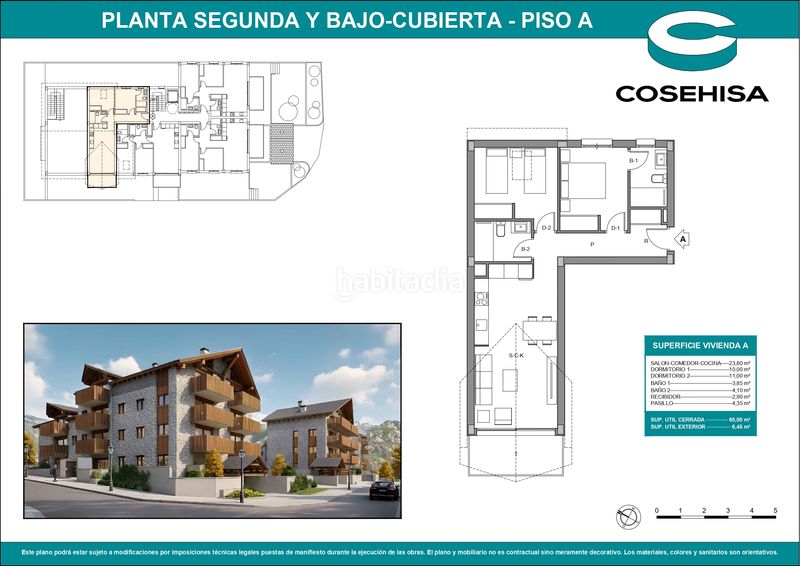 Foto 6a349379-1b9d-41af-b79b-16b296c9bd70. Apartamento 77m<sup>2</sup> en calle remáscaro 4 en Benasque