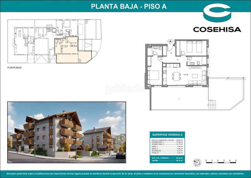 Foto e7e8bd7f-487e-4154-878e-beb7365e4e2e. Apartament 66m<sup>2</sup> a calle remáscaro 4 a Benasque