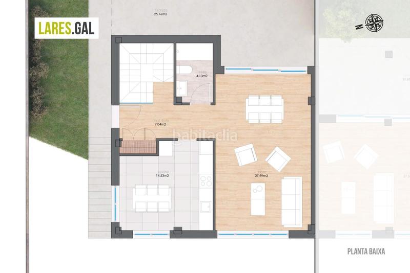 Foto 4e563988-e439-4509-8d1c-024c8b90310f. Casa a schiera con riscaldamento parcheggio in O Hío Cangas