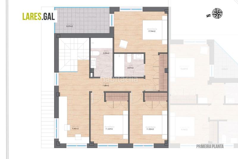 Foto a4bc78a3-ae70-48c8-893e-2db45183666d. Casa a schiera con riscaldamento parcheggio in O Hío Cangas