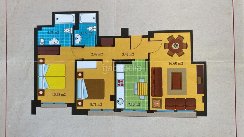 Foto 0eaf0936-5e87-48f1-9780-ab9111b63723. Rent flat with heating parking pool in Roces Gijón