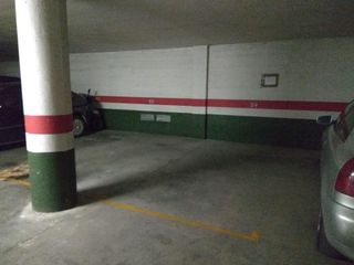 Autoparkplatz in Santiago. Plaza de parking en calle murcia
