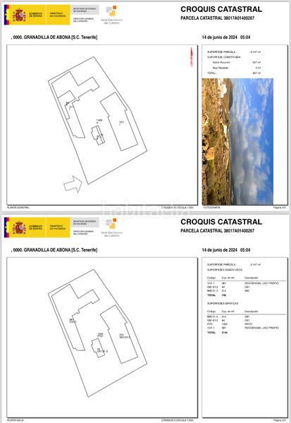 Foto f27d029b-2df6-4bfa-8d93-5565a0208b45. Industrial building in calle montañita gómez 5 in Granadilla de Abona
