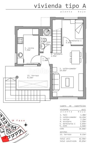 Foto 66a4b0a6-f8f4-4b05-8452-f5960db6bec0. Casa aparellada a calle la central 4 a Cacicedo Camargo