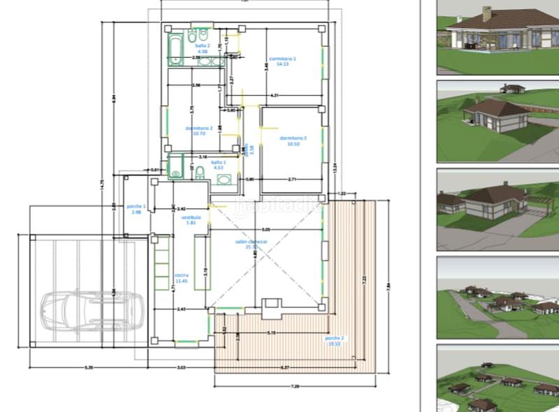 Foto ce439c94-5446-48ac-9be4-09445c488711. Chalet en barrio ongayo 53d última vivienda individual en ongayo, , con licencia concedida en Suances