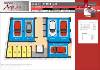 Aparcament cotxe  N/a. Garajes de nueva construcción 20 metros.