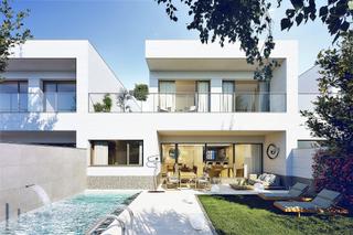 Casa adossada a Calle de la valdavia 4a. Obra nueva zona las villas sur: exclusivos chalets de alto stand